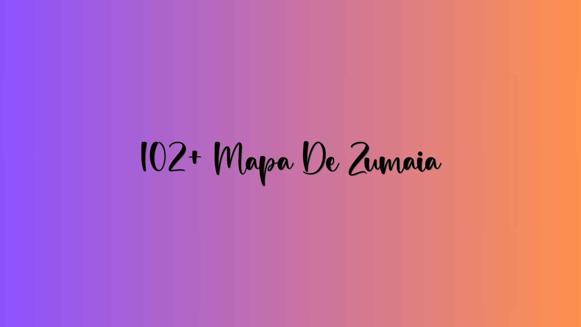 102+ Mapa De Zumaia