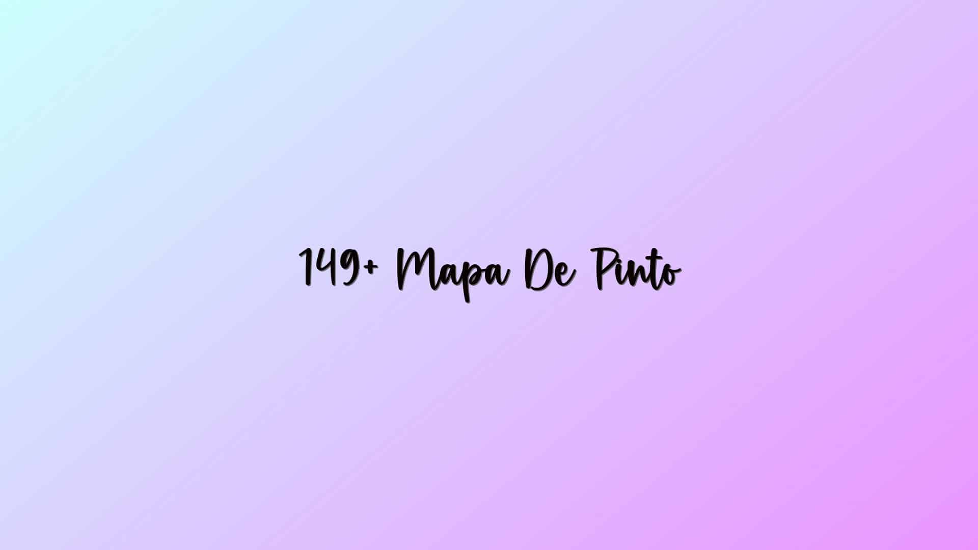 149+ Mapa De Pinto